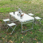 Katlanıp Taşınabilir 120 x 60 Cm Alüminyum Masa